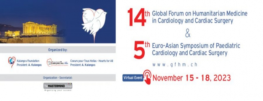 14th GFHM in Cardiology and Cardiac Surgery / November 15-18, 2023